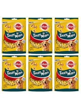 PEDIGREE Tasty Minis 6x155g - przysmak dla dorosłych psów, o smaku wołowiny i drobiu