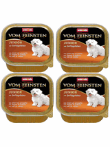 ANIMONDA Dog Vom Feinsten Junior smak: wątróbka drobiowa 22x150g