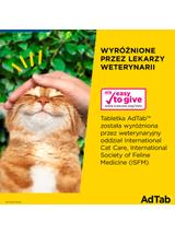 ELANCO AdTab 12mg tabletka na pchły i kleszcze dla kotów 0,5-2 kg