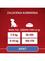 Purina One Adult Mini/Small Karma dla dorosłych psów bogata w wołowinę z ryżem 1,5 kg/Opakowanie uszkodzone (9372) !!!