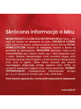 Fiprex L, 300 mg/4 ml, roztwór do nakrapiania dla psów (2szt)