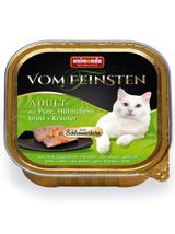 ANIMONDA Cat Vom Feinsten Adult z nadzieniem: Indyk, pierś z kurczaka i zioła 32x100g