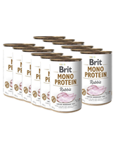 BRIT MONO PROTEIN RABBIT 12x400g