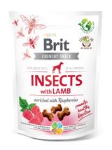 BRIT CARE Dog Crunchy Cracker Insects rich in Lamb 3x200g
