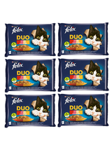 FELIX Duo Wiejskie Smaki w galaretce 12x(4x85g)