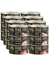 WILD FARM Fillets Mix smaków 24x70g - bezzbożowa mokra karma dla kota, filet w bulionie