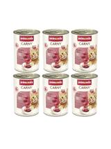 ANIMONDA Cat Carny Adult smak: wołowina i serca 6 x 400g