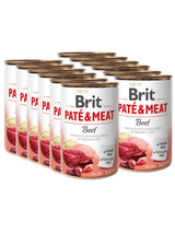 BRIT PATE & MEAT BEEF 12x400g