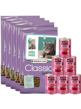 VERSELE-LAGA Classic Cat Variety 5x4kg + GRATIS!