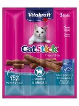 Vitakraft Kabanosy Cat Stick Mini z flądrą 18g
