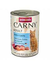 ANIMONDA Cat Carny Adult smak: kurczak i łosoś 6x400g