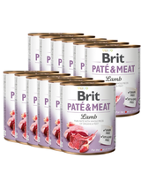 BRIT PATE & MEAT LAMB 12x800g