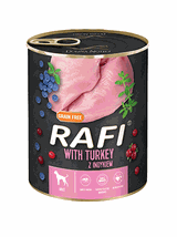 DOLINA NOTECI Rafi dla psa mix smaków 30x800g