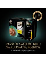 SHEBA Delicacy Drobiowe Smaki saszetki 12x85 g – mokra karma pełnoporcjowa dla dorosłych kotów, w galaretce (kawałki z: kaczką, kurczakiem, drobiem, indykiem)