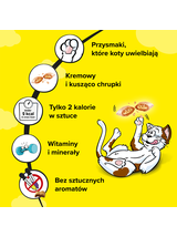 DREAMIES Mega Pudełko 2x350 g – karma uzupełniająca dla dorosłych kotów, z pysznym serem