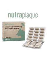NUTRAVET Nutraplaque For Dogs & Cats 60kaps - Zaawansowane wsparcie w redukcji płytki nazębnej, kamienia nazębnego i nieświeżego oddechu