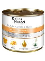Dolina Noteci PREMIUM dla psów małych ras z bażantem dynią i makaronem 6x185 g
