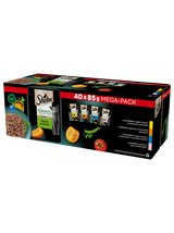 SHEBA Nature’s Collection Wybór Smaków mokra karma pełnoporcjowa dla dorosłych kotów w sosie 160x85g