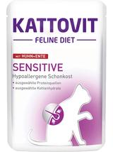 Kattovit Sensitive kurczak+kaczka 85g saszetka