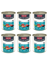 ANIMONDA GranCarno Adult Dog smak: Łosoś + szpinak 6x800g
