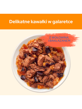 PURINA Cat Chow Adult Karma dla kotów z wołowiną i bakłażanem w galaretce 10x85g