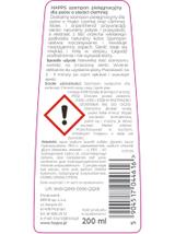 HAPPS - szampon pielęgnacyjny dla psów o sierści ciemnej 200ml + HAPPS -Aerozol na pchły i kleszcze 250ml