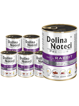 Dolina Noteci Premium Królik z żurawiną 24x400g