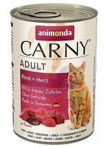 ANIMONDA Cat Carny Adult smak: wołowina i serca 6 x 400g