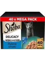 Sheba Delicacy in Jelly Kolekcja Smaków Rybnych w galaretce 160x85g