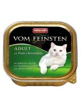 ANIMONDA Vom Feinsten Adult Cat smak: z indykiem i królikiem 6 x 100g