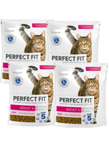 PERFECT FIT (Adult 1+) 4x750g Bogaty w łososia - sucha karma dla kota dorosłego