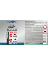 BROS Płyn na komary i kleszcze 50% DEET 130ml