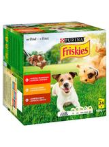 Friskies ADULT Dog wołowina, kurczak, jagnięcina w sosie 96x100 g