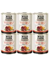 WILD FARM PURE MONO Beef Pumpkin and Quinoa 6x800g monoproteinowa karma dla psa
