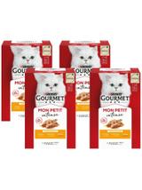 GOURMET mon Petit Pokarm dla kotów - MIX Drobiowy 24x50g