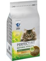 Perfect Fit™ Natural Vitality  – sucha karma pełnoporcjowa dla dorosłych kotów, z kurczakiem i indykiem – 6kg