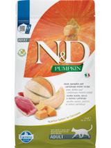Farmina N&D Pumpkin feline DUCK, PUMPKIN AND CANTALOUPE MELON RECIPE ADULT 1,5kg