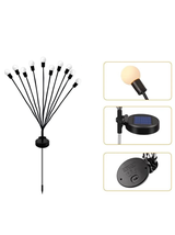Lampa ogrodowa solarna - kulki- 2szt