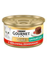 Purina Gourmet Gold wołowina w pomidorach 85g