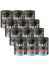 RAFI Cat Adult Sterilised Mix Smaków 12x400g