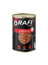 RAFI Cat Kawałki z wołowiną w sosie 6x415g