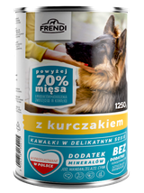 Frendi kawałki w delikatnym sosie z kurczakiem 1250g