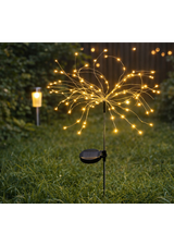 Lampa ogrodowa solarna - dmuchawiec - 2szt