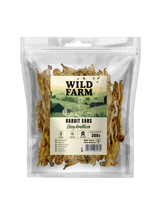 WILD FARM uszy królicze 300g przysmak dla psa