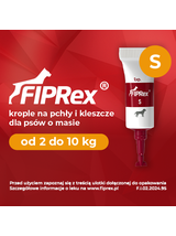 Fiprex S, 75 mg/ml, roztwór do nakrapiania dla psów (2szt)