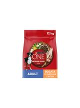 PURINA ONE Adult Medium/Maxi Karma dla dorosłych psów bogata w kurczaka z ryżem 12 kg