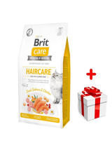 BRIT Care Cat  Grain-Free Haircare 400g + niespodzianka dla kota GRATIS!