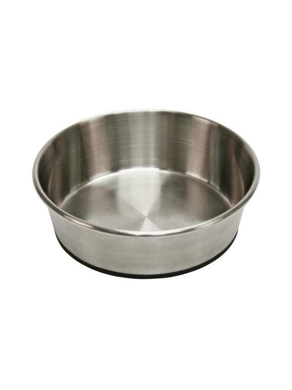 KERBL Antypoślizgowa miska ze stali nierdzewnej dla psa lub kota 2800 ml