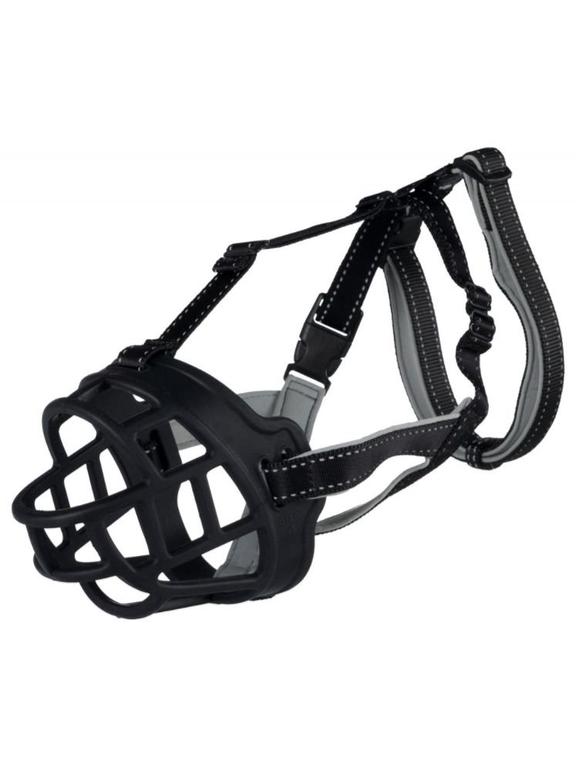 TRIXIE Kaganiec Muzzle Flex, silikonowy, S, czarny