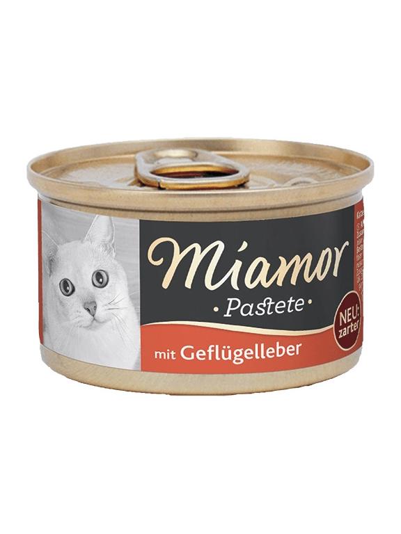 Miamor Pastete wątróbka drobiowa 85g puszka
